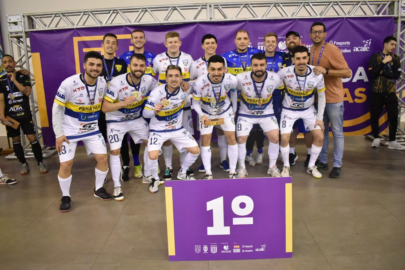 Fundação Municipal de Esportes de Lages Lages Futsal/Uniplac representa o estado na maior competição universitária da América Latina
