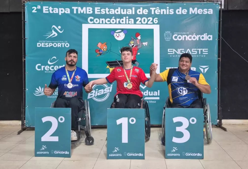 Fundação Municipal de Esportes de Lages Atletas de Lages conquistam quatro medalhas em etapa do Circuito Estadual de Tênis de Mesa