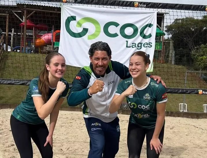Ouro no vôlei de praia e colocações de destaque no xadrez marcaram primeiro fim de semana da delegação lageana nos Jogos Escolares de Santa Catarina, que seguem até 4 de julho