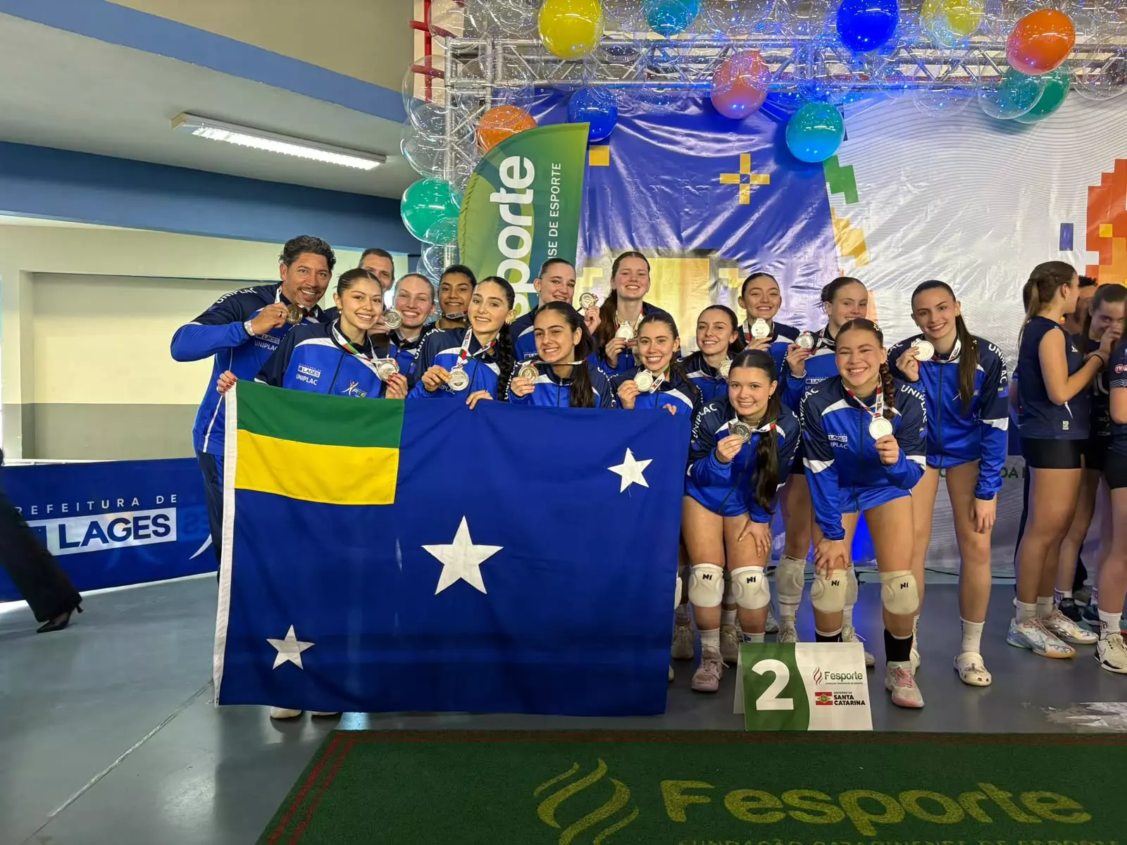 Resultados de domingo e segunda-feira aumentam o quadro de conquistas de Lages na competição, que segue até 18 de outubro, com disputas em diversas modalidades